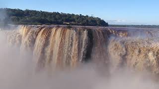 Iguazu Falls bridge devils throat Argentina