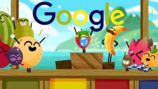 Fruit Games 2016 - Day 17 Ceremony - Google Doodle