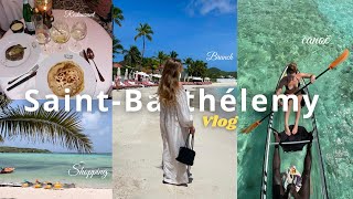 Une journée avec moi à Saint-Barthélemy 🛶🌺🌴vlog | Eden Rock, Brunch, restau Le Café, Shopping, Canoë