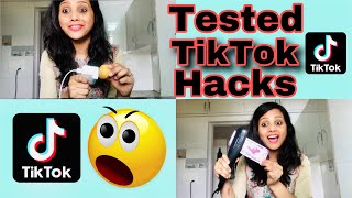 Tested VIRAL TIKTOK life hacks...**THEY WORKED** #viralhacks #tiktoklifehacks #INDIA #feremina