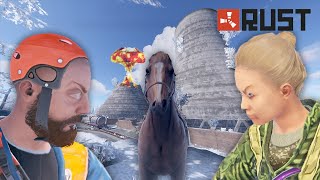 They Took Our Horse So We Went Full Power! - Rust Funny Moments