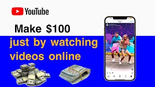 Earn $100 easily by watching videos online 2023. 100% Legit