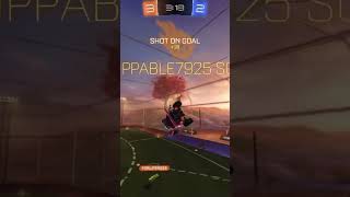 Lucky little double tap #viral #gaming #rocketleague