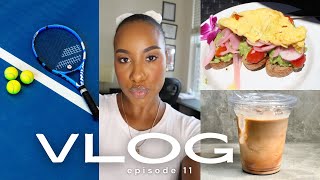 VLOG 11 | WEEKEND VLOG| DAYS IN MY LIFE  | PLAYING TENNIS | COOKING