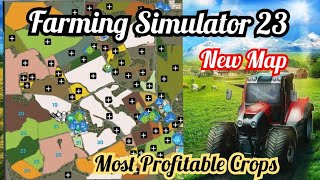 Farming simulator 23 New Map Mod| Fs23 Multi Crops Mod #fs23mods #farming #indianfarming #fs23lagfix