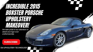 Door Panel Delamination Fix  2015 Boxster Porsche | EM Upholstery Technology #CarEnthusiast #carmods