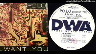 Po.Lo – I Want You - Maxi-Single - 1995