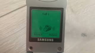 Samsung sgh a300 Incoming call