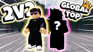 JUEGO 2V2 con JUGADORA TOP GLOBAL!! en Saitama BattleGround - Roblox