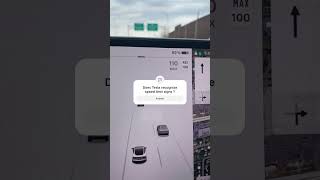 Does Tesla recognize speed limit signs on the road ?