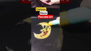 Cartoon  Moon Pancake Art #shorts