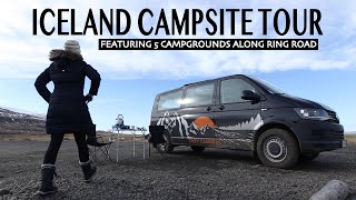 Winter Campsites in Iceland (Featuring 5 Campground Tours)