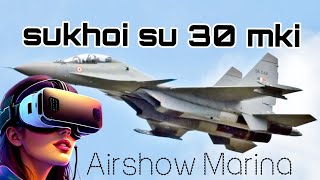 Sukhoi Su-30MKI Airshow 2024 #airshow #virtualreality #airshow #viralvideo #chennai #marina