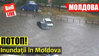 Потоп в Молдове | Inundații în Moldova 05.06.2019