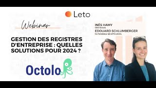 Gestion des registres d'entreprise : quelles solutions pour 2024 ?