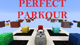 Trying to master weird effects! Perfect Parkour | Minecraft map