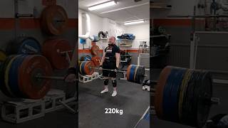 220kg deadlift PR! 💪 #personalrecord #deadlift