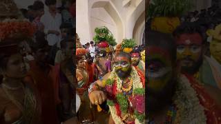 Chandu Phailwan #Potharaju Dance at Golkonda Bonalu 2023 #shorts #shortvideo #short #trending #viral