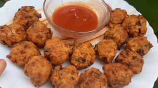 Tasty Banana Stem Pakoda | ರುಚಿಕರವಾದ ಬಾಳೆ ದಿಂಡಿನ ಪಕೋಡ | Evening Snack