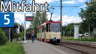 Straßenbahn Frankfurt (Oder) | Mitfahrt | KT4DM | Linie 5 | Neuberesinchen - Messegelände