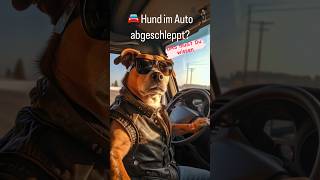 🚗Darf dein Auto mit Hund abgeschleppt werden? DAS solltest Du wissen😉 #shorts #auto #hund