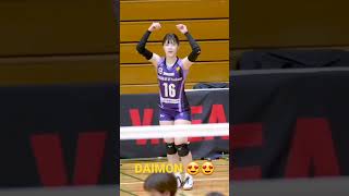 SI CANTIK DAIMON #volicantik #japan #korea #voli #volimania #volleyball #shorts #short #shortvideo