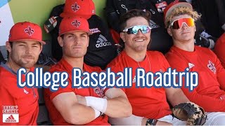 A Day in The Life of College Baseball Player// Pensacola Roadtrip