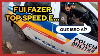 TOP SPEED NA XRE 190 E DE REPENTE 👮🚨