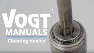 VOGT Manuals - Cleaning device