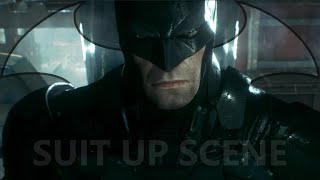 Batman Arkham Knight | BATSUIT V8.03 Suit up scene