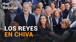 DANA: FELIPE VI Y LETIZIA VUELVEN A VALENCIA después de los DISTURBIOS de su ANTERIOR VISITA | RTVE