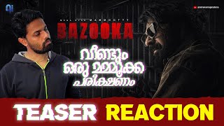 Bazooka Teaser | Reaction | Mammootty | Gautham Vasudev Menon, Deeno Dennis | Abishek's Imaginations