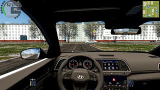 Hyundai Elantra | City Car Driving | Logitech G29