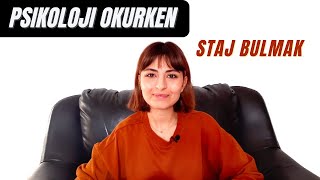 Psikoloji Stajı Nasıl Bulunur? | Nerelerde Staj Yapılır? Staj Başvurusu?..