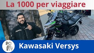 Kawasaky Versys 1000, quattro cilindri per viaggiare