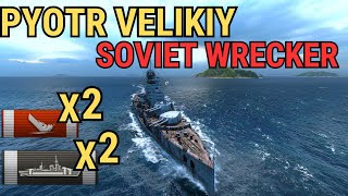 PYOTR VELIKIY - Soviet Battleship Wrecks Shop | World of Warships