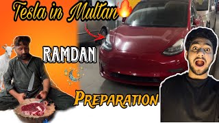 Ramdan Preparation Start❤️Red Tesla Look🔥Drift in Mall basement🔥🔥