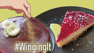 #WingingIt Vegan Breadfruit Cheesecake