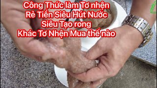 Tơ Nhện Tự Làm  Rẻ Tiền Siêu Tạo Rong Siêu Kết Dính