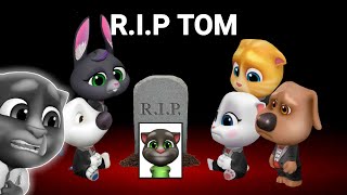 R.I.P TOM - GOODBYE TOM - AMONG US - My Talking Tom Friends - Talking Tom Gold Run 011024 #1