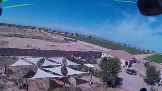 Video of house #8 with Flying 3D X6 and Sj4000