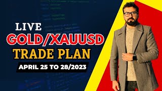 GOLD/XAUUSD Trade Plan April 25 to 28/2023 | Nabeel | #live