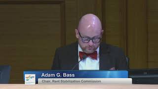 Rent Stabilization Commission Meeting - October 10, 2024