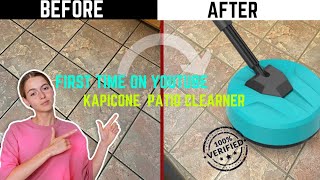 FIRST Time on YouTube kapicone patio cleaner/best patio cleaner/high pressure patio cleaner/#viral