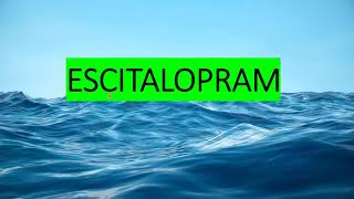 ESCITALOPRAM