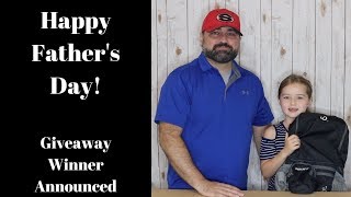 Happy Father's Day!  Giveaway Winner Announced!