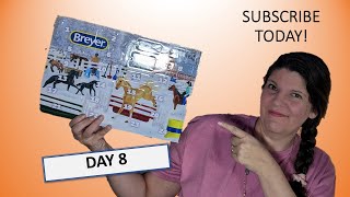 Breyer Advent Calendar Day EIGHT #adventcalendarunboxing #jesusstory #giveaway #horses