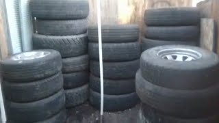 You don't know how many tires you have till you pick them up