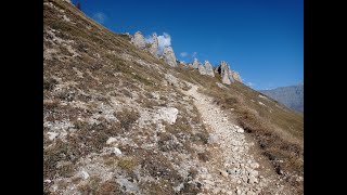 Escursione ad anello da Sant'Antonio di Ramats (Chiomonte) alla Cima Quattro denti 27_10_2022