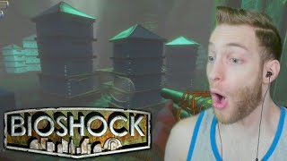 THERE'S BEES IN THIS GAME!!! First Time Playing Bioshock Remastered! (4)